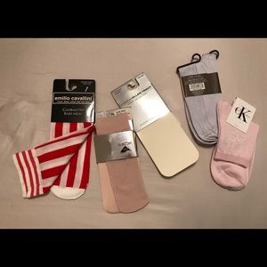 5Pairs$15 - 3 Knee Hi’s, 2 Mid-Calf